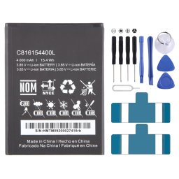 Pour BLU C816154400L 4000mAh Remplacement de la batterie