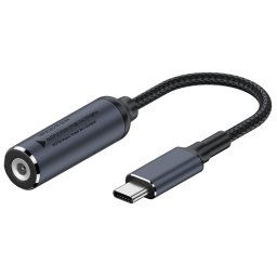 Connecteur adaptateur de charge d'ordinateur DC 4,8 x 1,7 mm vers USB-C/Type-C mâle 100 W