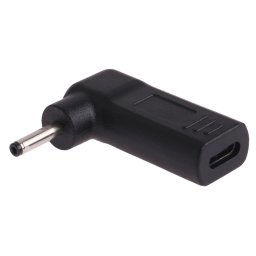 Connecteur adaptateur coudé USB-C / Type-C femelle à 3,0 x 1,1 mm mâle