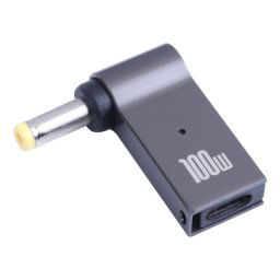 100W USB-C / TYPE-C femelle à dc 4.8x1.7mm Adaptateur de charge de l'ordinateur mâle