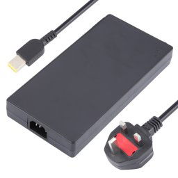 Adaptateur d'alimentation pour ordinateur portable 230 W 20 V 11,5 A pour Lenovo Big Square USB, prise : prise britannique