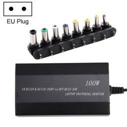 Ordinateur portable Power Power 100W Universal Charger avec chargeur de voiture et adaptateur de puissance AC et 8 adaptateurs électriques et 1 port USB pour Samsung, Sony, Asus, Acer, IBM, HP, Dell,