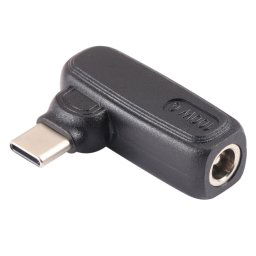 Connecteur adaptateur pour ordinateur portable 100 W 5,5 x 2,5 mm femelle vers USB-C/Type-C mâle