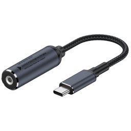 Connecteur adaptateur de charge d'ordinateur DC 2,5 x 0,7 mm vers USB-C/Type-C mâle 100 W
