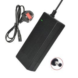 42V 2A 5525 DC Head Scooter électrique Smart Charger 36V Chargeur de batterie au lithium, Plug: UK