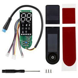 Pour Xiaomi Electric Scooter Pro/Pro 2/1S Ensemble de carte Bluetooth à double frein à quatre fils, spécification : avec panneau de commutation