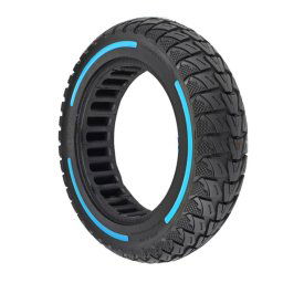 Pour scooter électrique Ninebot Max G30, pneu solide 10 x 2,5 pouces (bleu)