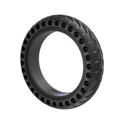 Pneu extérieur en nid d'abeille antidérapant pour Scooter électrique de 8 pouces pour Xiaomi M365/M365 Pro/1S/Pro2/Essential (noir)