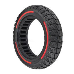 Pour scooter électrique Ninebot Max G30, pneu solide 10 x 2,5 pouces (rouge)