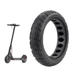 Pour Xiaomi M365 Series Scooter 8,5 x 2,0 pouces Pneu solide en nid d'abeille Pneu gonflable en caoutchouc antidéflagrant (noir)