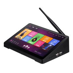 X10RK Mini Tablet PC Box, 10,1 pouces, 2GB + 32GB, Android 8.1 RK3326 Quad-core Cortex A35 A35 jusqu'à 1,5 GHz Support WiFi & Bluetooth & TF Carte & HDMI & RJ45, Fiche américaine (Noir)