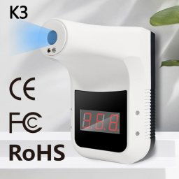 Thermomètre infrarouge sans contact mains libres K3