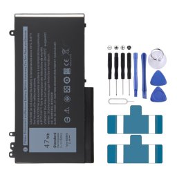 Batterie lithium-ion 11,4 V 47 Wh NGGX5 pour Dell Latitude E5270 E5470 M3510 E5570 JY8D6 E5550 954DF 0JY8D6