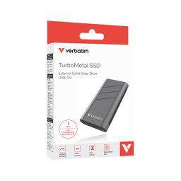 Verbatim TurboMetal SSD 1TB USB4 r/w 3700/3600 MB/s 32021