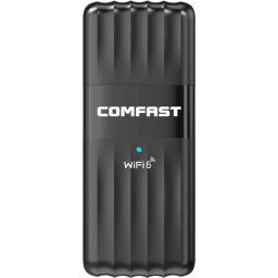 COMFAST CF-943AX WiFi6 USB Adaptateur AX900 Bluetooth 5.3 2.4G / 5.8G Carte réseau sans fil