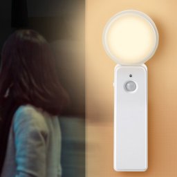 1,2W LED Intelligent Human Corps Induction USB Charging Night Light Night, Couleur de la lumière: Capteur Lumière chauffée