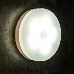 Lampe de table de chevet de chambre à coucher de contrôle de veilleuse à induction intelligente du corps humain à LED, style: rechargeable (lumière blanche)