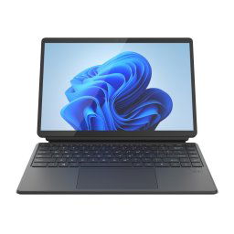 Tablette PC W14 14,1 pouces 2 en 1, 16 Go + 256 Go, Windows 11 Intel Alder Lake N100 Quad Core, avec étui en cuir pour clavier