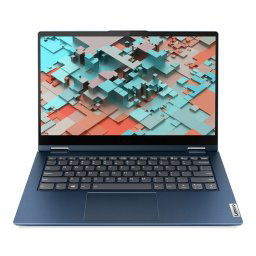 Lenovo Thinkbook 14S Portable Yoga, 14 pouces, 16 Go + 512 Go, Windows 10 Professional Edition, Intel Core I5-1135G7 quad noyau jusqu'à 4,2 GHz, support WiFi 6 & Bluetooth & HDMI, fiche américaine (bleu)