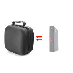 Pour Lenovo ThinkCentre MI710Q Mini PC Sac de stockage de protection PC (noir)
