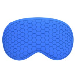 Pour Apple Vision Pro Housse de protection en silicone Accessoires VR (Bleu)