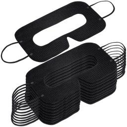 100 PCS Noir Hygiène De Protection VR Masque Pour Les Yeux Tampons De Masque Pour Les Yeux Jetables Sanitaires Pour Verre 3D VR