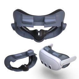 Pour Meta Quest 3 masque pour les yeux de remplacement réglable VR ensemble de masques de remplacement souples occultants