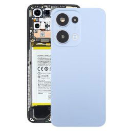 Cache arrière de batterie d'origine pour OPPO Reno13 avec cache d'objectif d'appareil photo (bleu bébé)