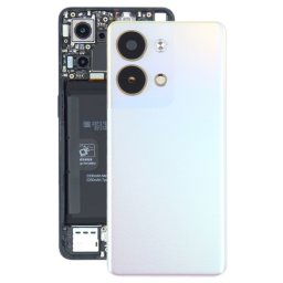 Pour OPPO Reno9 couvercle arrière de batterie d'origine avec couvercle d'objectif d'appareil photo (rose)