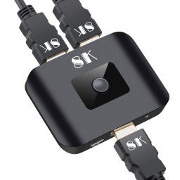 NK-H82 8K UHD HDMI 2X1 Commutateur unidirectionnel avec télécommande