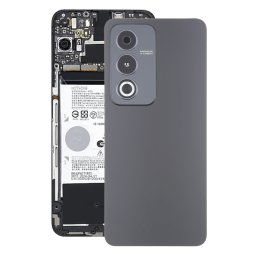 Pour OPPO A3 Pro Cache arrière de batterie d'origine avec objectif d'appareil photo (noir)