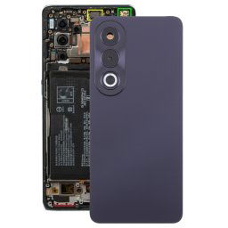 Pour OPPO K12x India Cache arrière de batterie d'origine avec cache d'objectif d'appareil photo (violet foncé)