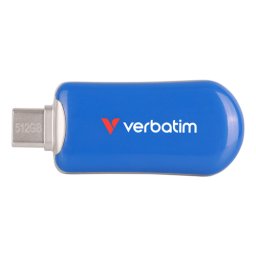 Verbatim Plectra blue 512GB USB-C Flash Drive 30235