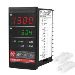 SINOTIMER XY504 Instrument de contrôle de température intelligent boîtier court PID chauffage réfrigération relais SSR sortie à semi-conducteurs
