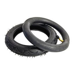 Pneus de scooter électrique 200 x 45 8 pouces, 8 x 1 1/4, accessoires pour poussette, style : pneu intérieur et extérieur
