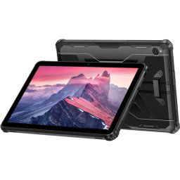 Tablette robuste OUKITEL RT9 4G Network IP68/IP69K, 6 Go + 256 Go, 11 pouces Android 14 Unisoc T606 Octa-Core Support Dual SIM, (Noir)