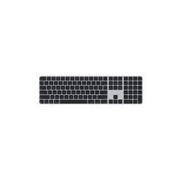 Apple Magic Keyboard with Touch ID and Numeric Keypad - clavier - USB-C - QWERTY - Anglais US - cles noires Peripherique d'entree