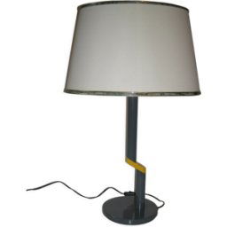 Lampe Unilux des années 80 multicolore 44x35x71