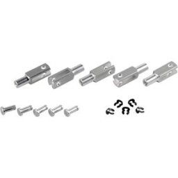 Tête de chape avec filetage intérieur Modelcraft 10208 M3 aluminium 5 pc(s)