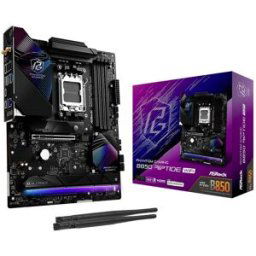 ASRock B850 Riptide Carte mère Socket (PC) AMD® AM5 Facteur de forme (détails) ATX Chipset de la carte mère AMD® B850