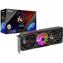 ASRock Carte graphique Intel Arc™ A770 Phantom Gaming OC 16 GB GDDR6-RAM PCIe x16 DisplayPort, HDMI™ overclockée, éclairage RGB