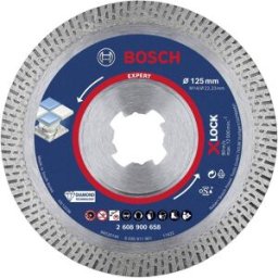 Bosch Accessories 2608900658 EXPERT HardCeramic X-LOCK Disque à tronçonner diamanté Diamètre 125 mm Ø de perçage 22.23 mm Pierre, Béton, Tuile 1 pc(s)