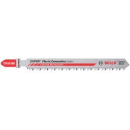 Bosch Lame de scie sauteuse EXPERT ‘Plastic Composites Clean’ T 301 CHM 3 pces 2608900566