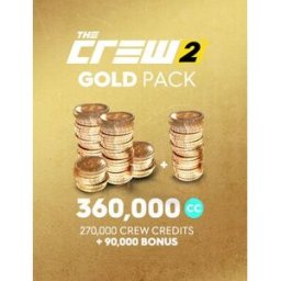 Ubisoft Crew Credits pour The Crew 2 - Pack Or