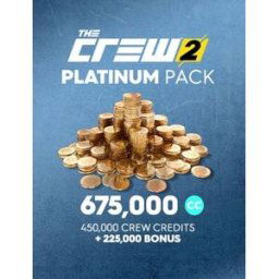 Ubisoft Crew Credits pour The Crew 2 - Pack Platine