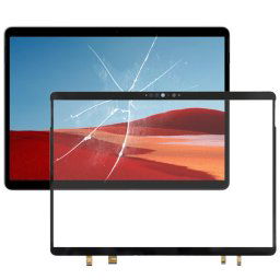 Pour Microsoft Surface Pro X 1876 Écran tactile avec adhésif optiquement transparent OCA
