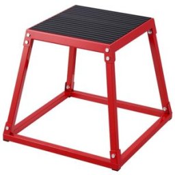 VEVOR Boîte de Pliométrie 513x513x458 mm Plateforme Pliométrique Antidérapante Charge 227 kg Boîte à Saut Musculation Fitness Crossfit pour Entraînement Pliométrique Step-up Pompe Squat Gym Domicile