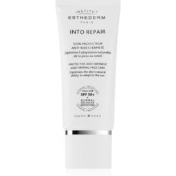 Institut Esthederm Into Repair Protective And Anti-Wrinkle Creme SPF 50+ crème protectrice visage renforçant la tolérance au soleil SPF 50+ 50 ml
