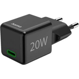Hama Chargeur USB 20.00 W 1x USB-C® Power Delivery noir intérieure USB Power Delivery (USB-PD)