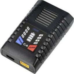 Toolkit RC C4 Chargeur de modélisme 4 A Li-polymère, LiFePO, Li-ion, LiHV, NiCd, NiMH